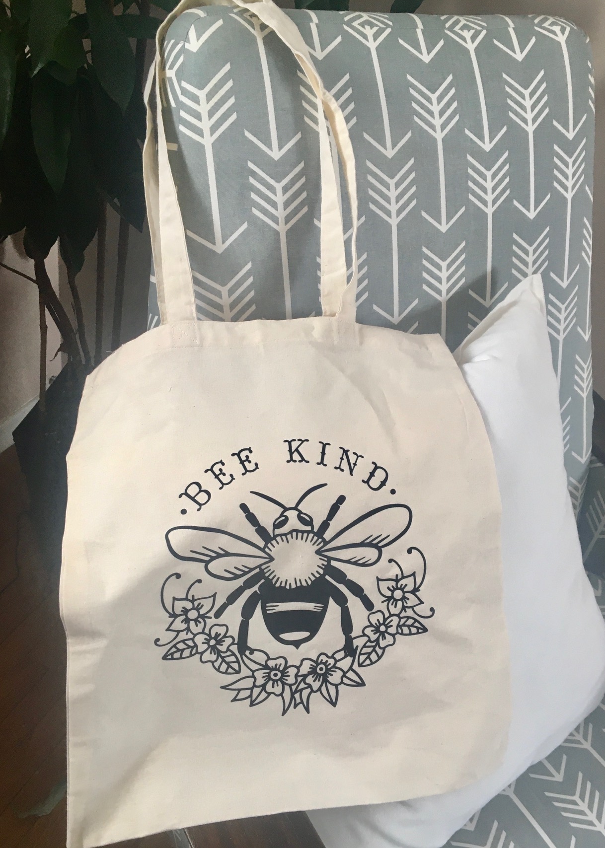 Personalised Canvas Tote Bag – Beehive Corner