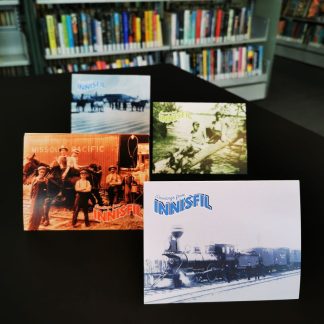 Innisfil historical greeting cards. set of 4. Historical images of local history of Innisfil