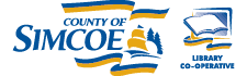 simcoe county library cooperative logo