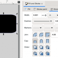 hackLAB Tips & Tips: Creating a Cut Line in Inkscape