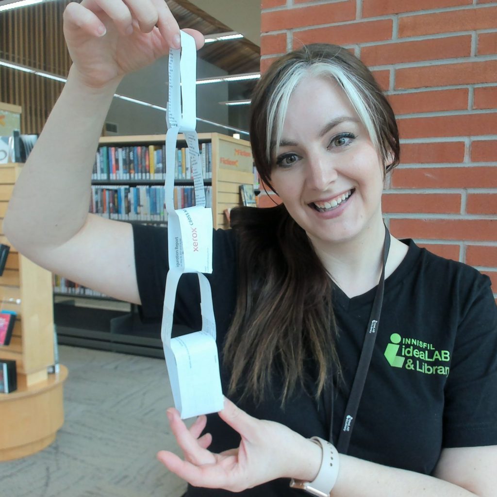 The Paper Chain Challenge Innisfil IdeaLab Library